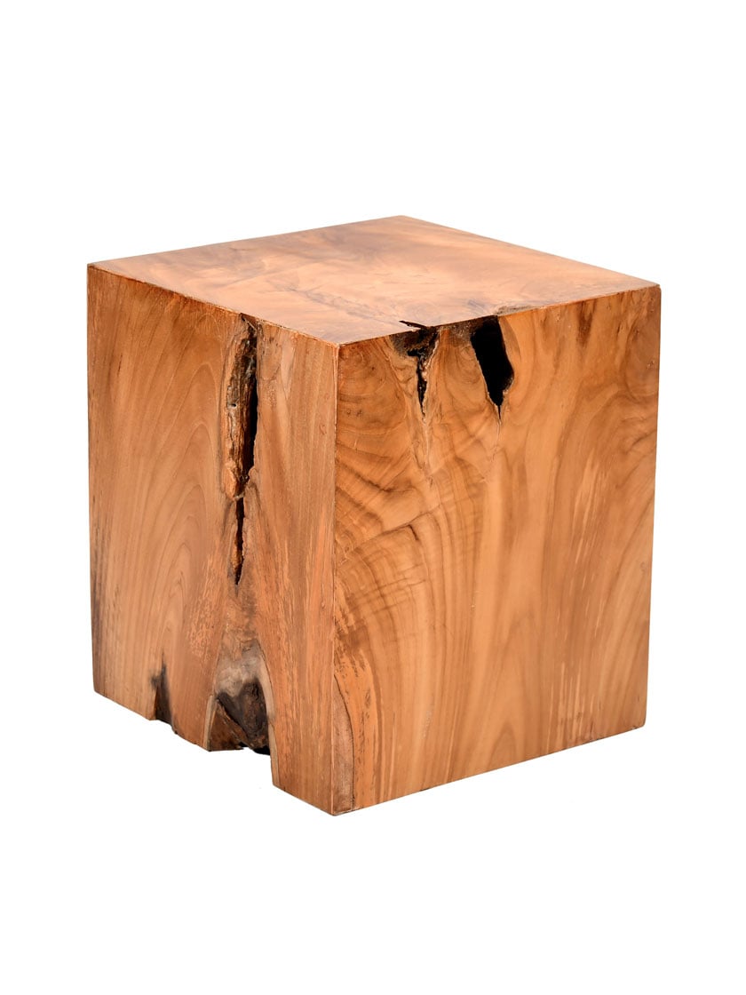 Vico Teak Root Outdoor Side Table