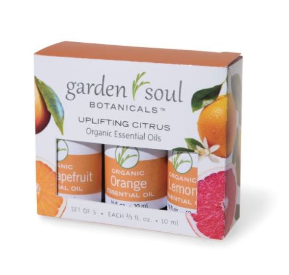 packaged trio of citrus essential oils 