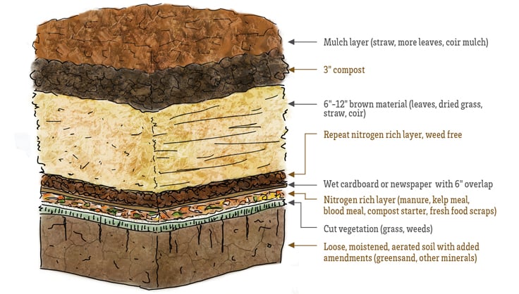  Compost Layers