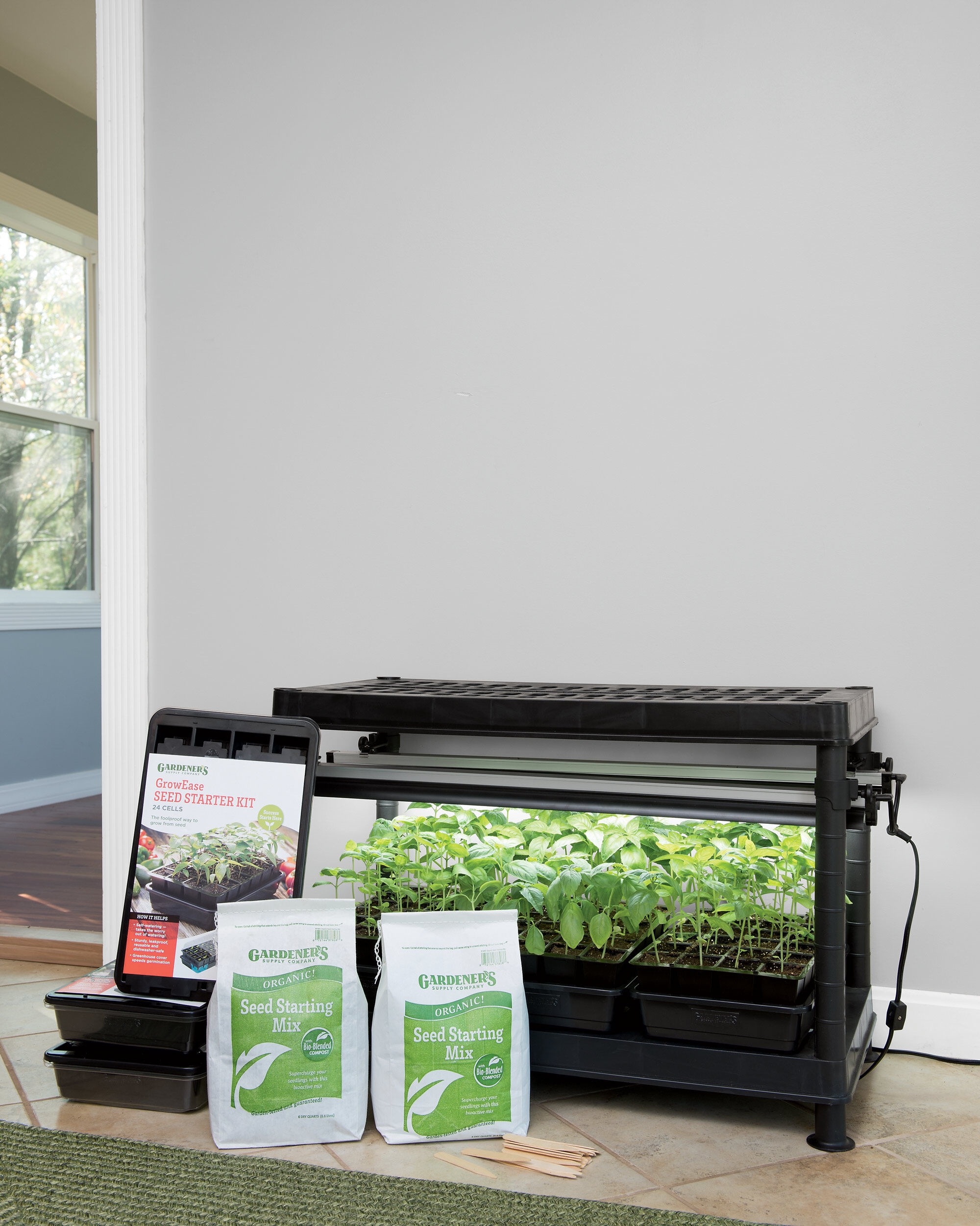 Stack-n-Grow LED Light Garden Starter Kit Base Unit | Gardeners.com