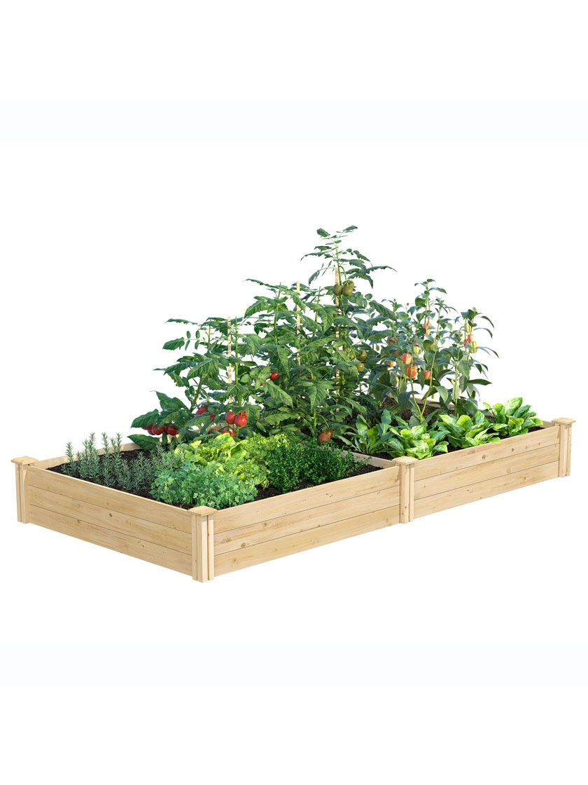 Best Value 4' Cedar Raised Bed by Greenes Fence | Gardener's Supply