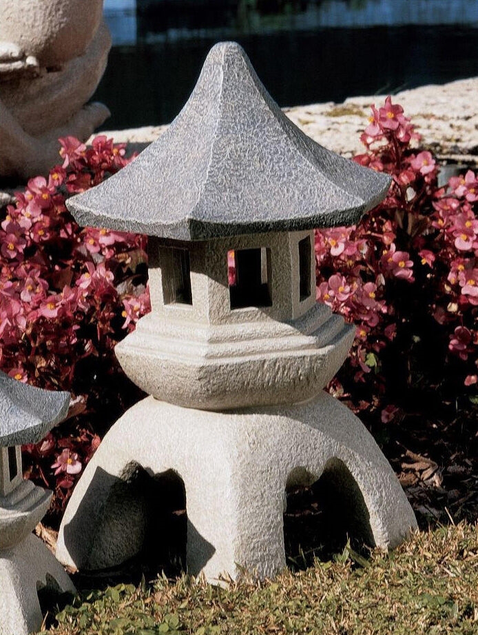 Japanese Pagoda Lantern Sculptures | Gardener's Supply