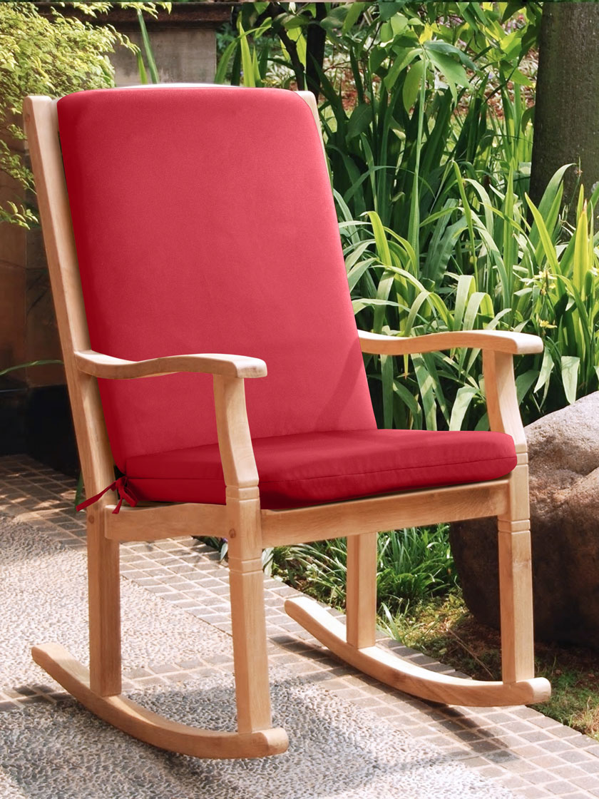 Outdoor Decor™️ Seat Pad High Back Cushions 20" X 45" | Gardener's Supply